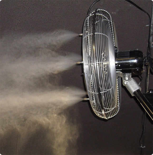 Livestock Misting Fans and Cooling Systems