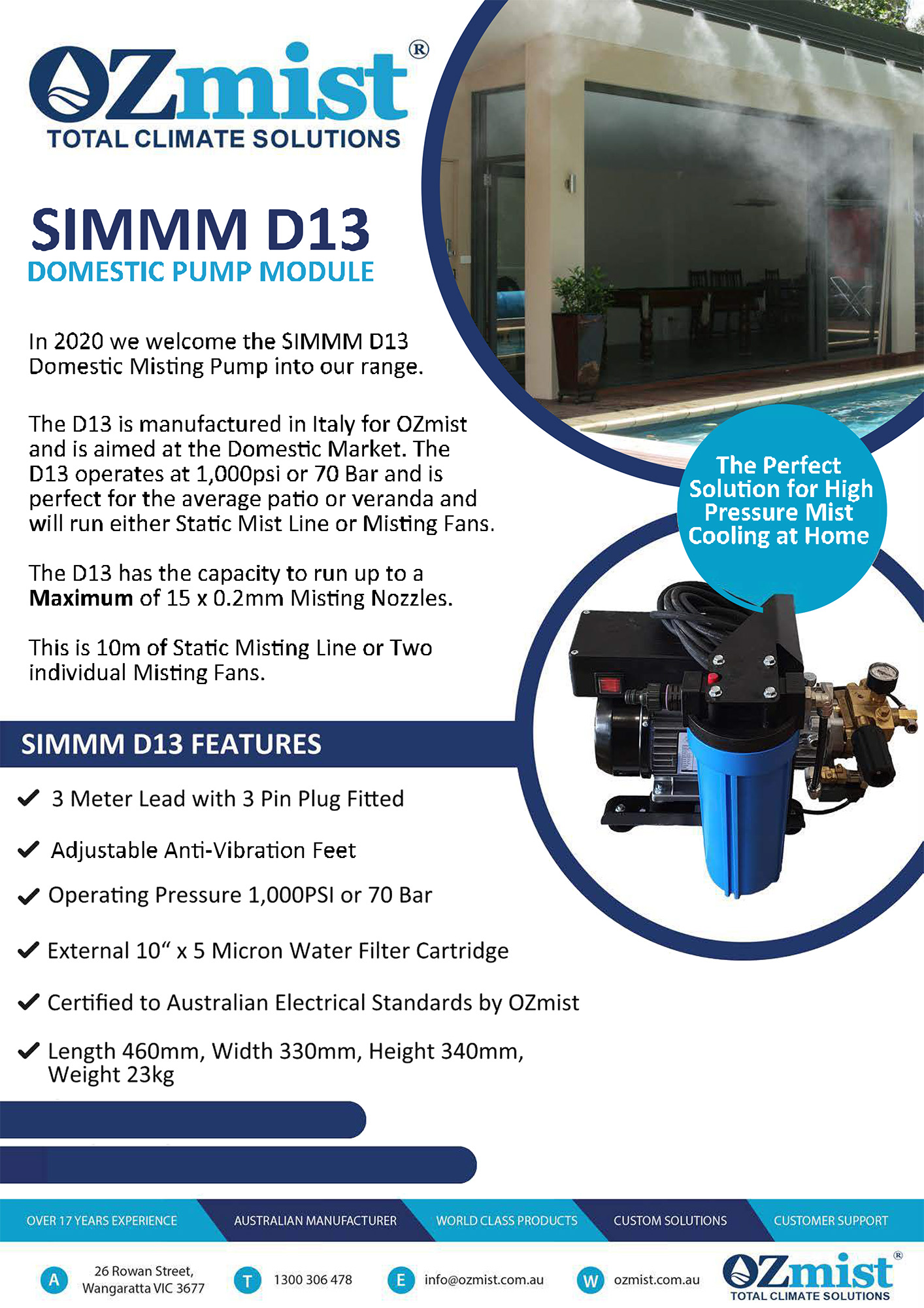 D13 Domestic Pump Module