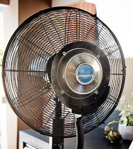 OZmist Home Mist Cooling Systems and Fans
