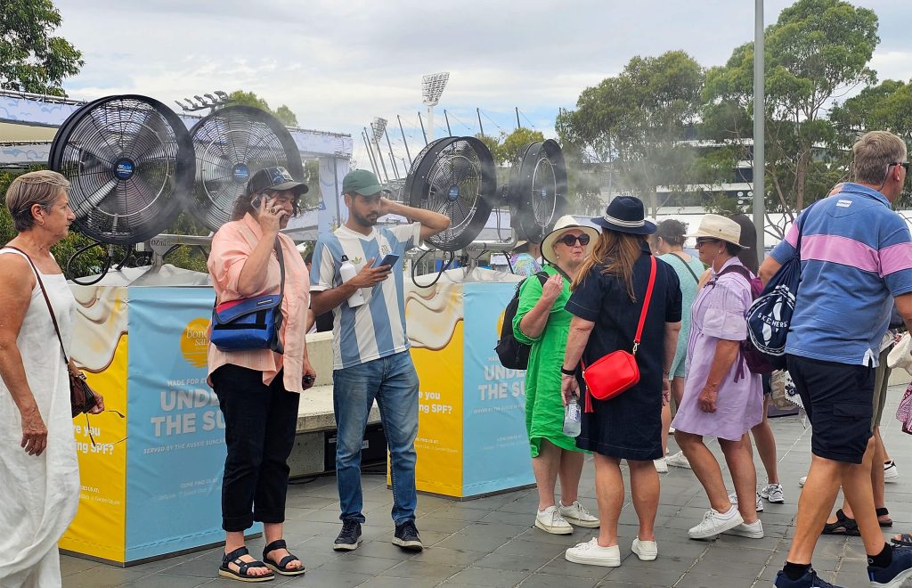 Event Festival Onsite Cooling Mist Fans