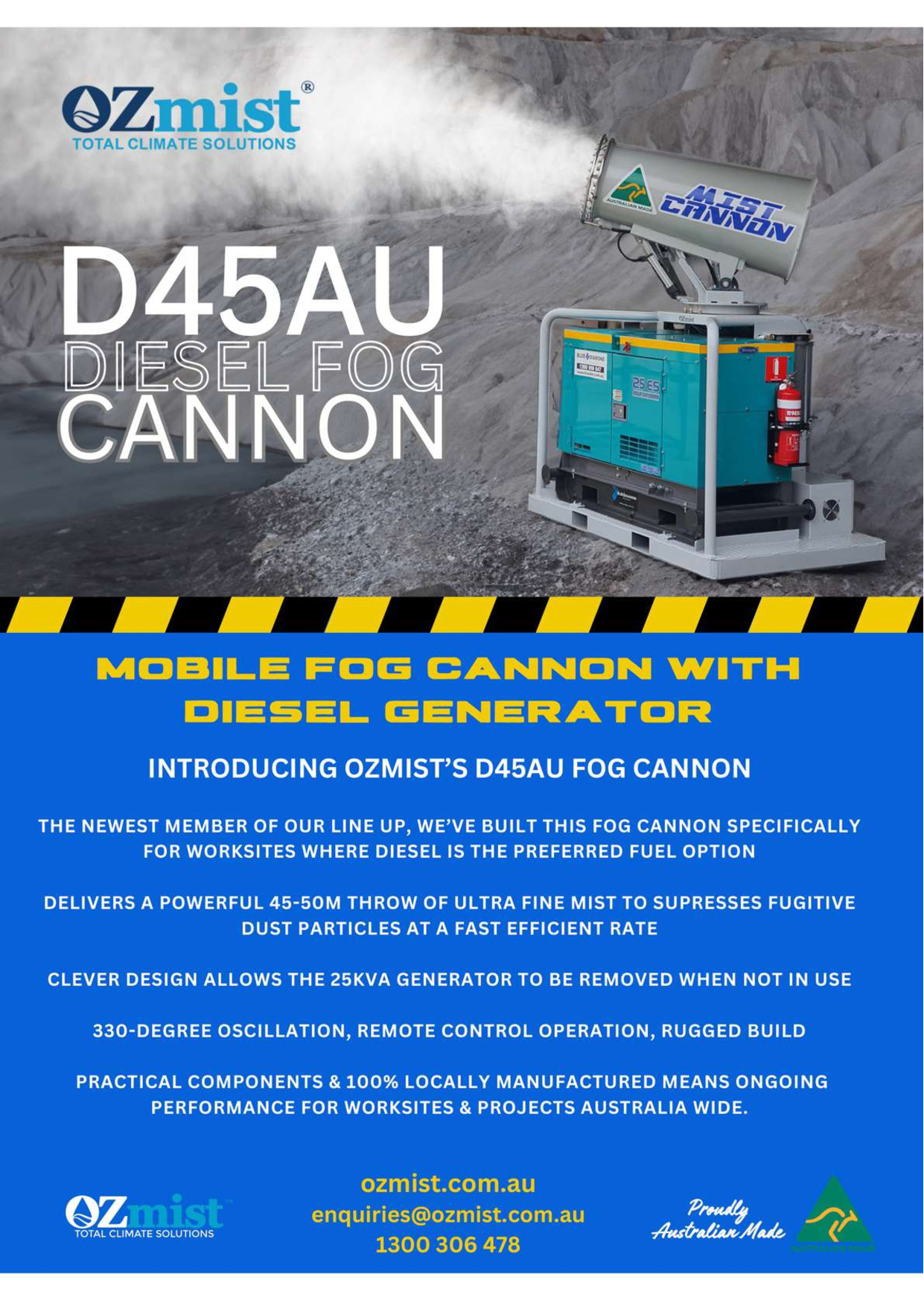 D45AU Fog Cannon