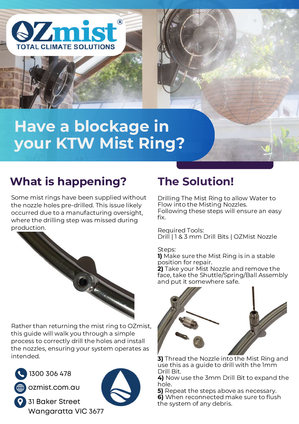 Drilling KTW Ring Instruction