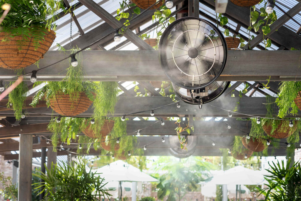 OZMist Outdoor Misting Fans
