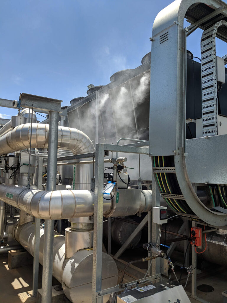 Industrial Misting Systems HVAC Cooling