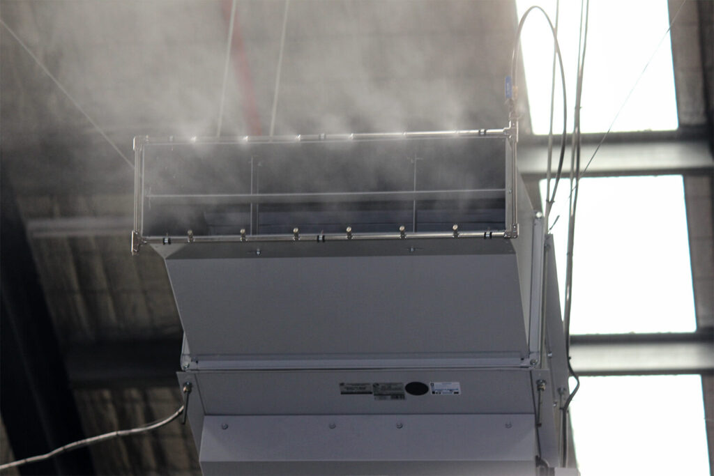 Pre-Cooling Static Industrial Mist System