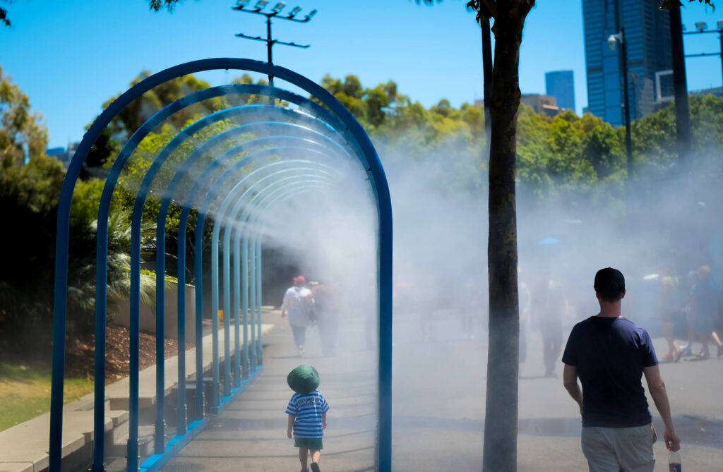 Mist Arches Event Cooling