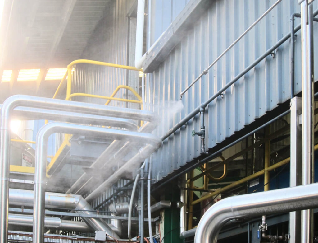 Industrial Odour Suppression Misting Systems
