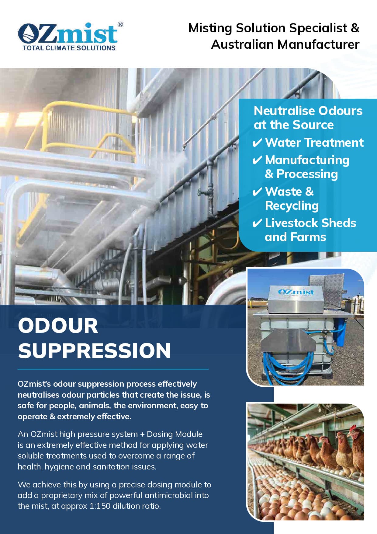 Odour Suppression