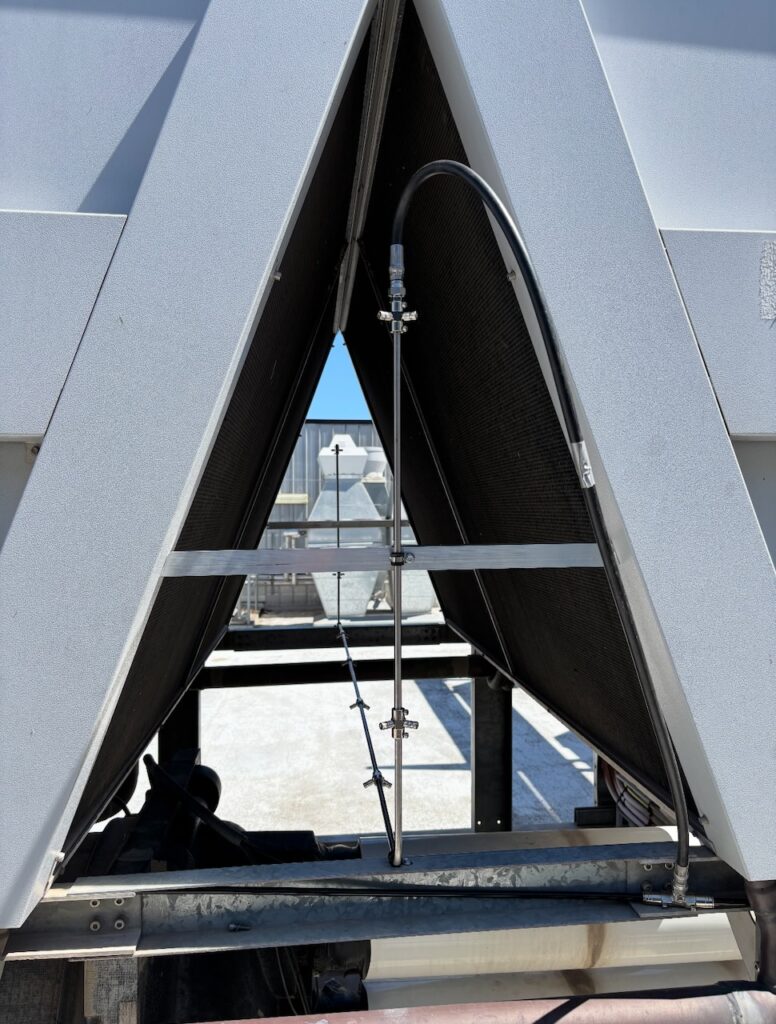 Mist System Pre Cooling Air Conditioning System