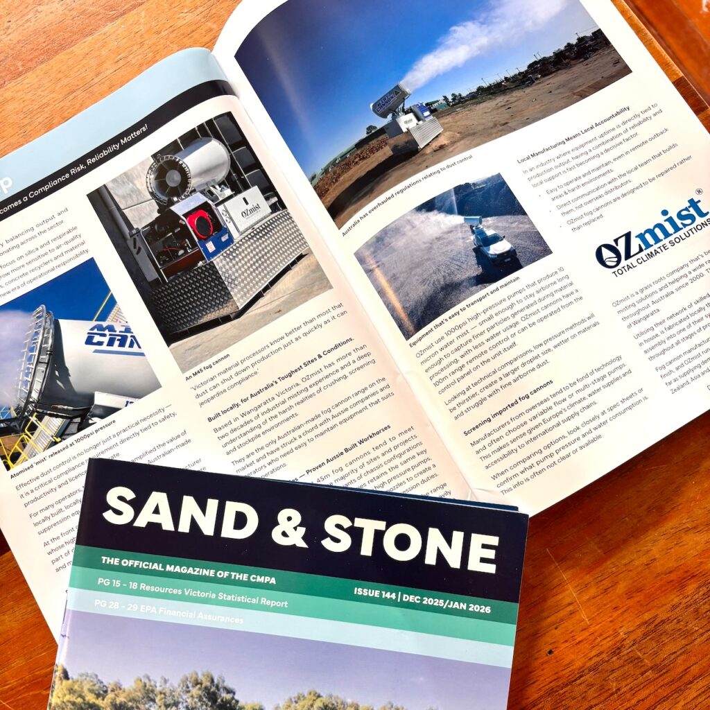 Industry Article: When Dust Management Becomes a Compliance Risk, Reliability Matters!